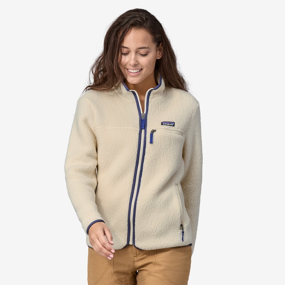 Patagonia Women’s Retro Pile Fleece Jacket Cream XS